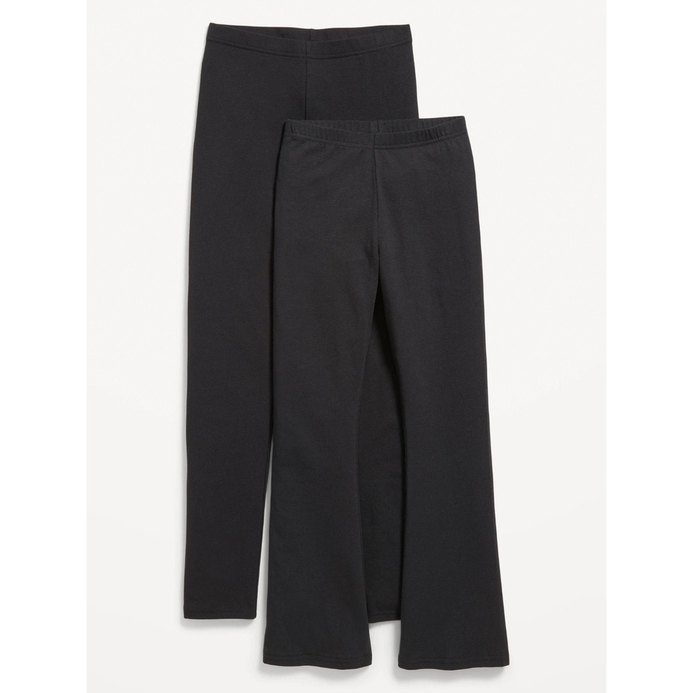 Old Navy Girl's 2-Pack Variety Leggings #890188 - Flare & Reg - Black - XL 14/16